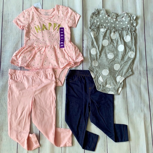 🐞 NWT Carter’s 24 Month Girls Outfit Sets CUTE 🐞 - Picture 9 of 13